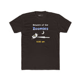 2:32 AM Beware of the Zoomies Cat Owner Tee Retro Minimalist Mid - Century Modern Graphic Shirt - Guilty Kick Apparel