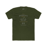 Gary's Interstate Freight Distressed Parody Tee Funny Sunbaked Retro Trucker T-Shirt