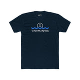 Underwater Inverted Text Graphic Tee Absurdist Introvert Zipper Smile T-Shirt