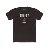 Guilty Shhh Zipper Face T-Shirt Funny Anti Social Satire Graphic Tee