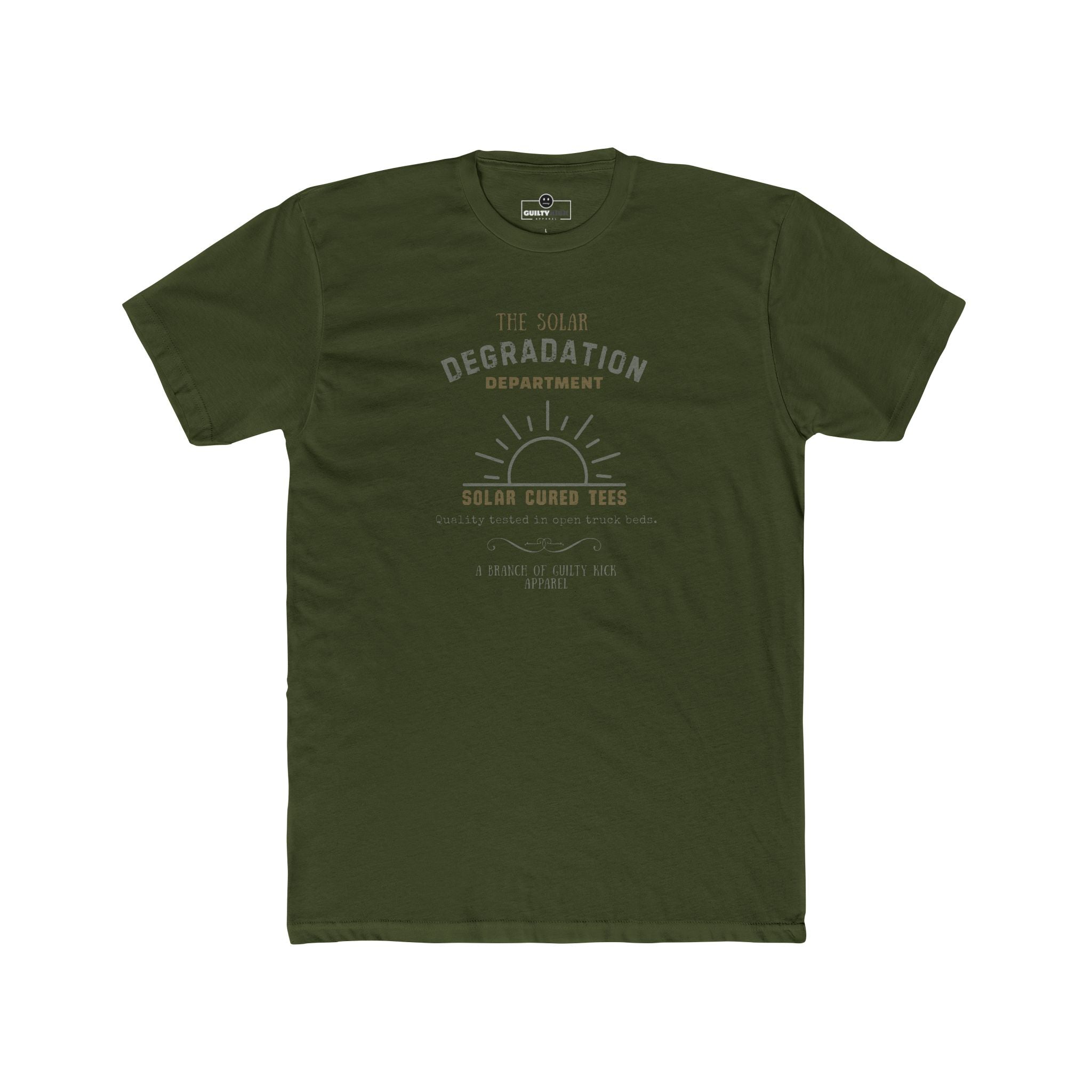 The Solar Degradation Department "Solar Cured Tees" Vintage Graphic T-Shirt, The Brand New Vintage Sun-Baked Collection