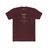 Shhh I Wear Socks To Bed Funny Graphic T-Shirt Guilty Kick Confessions Collection