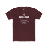 Classified Redacted Doctor Advice Tee Absurdist Overthinker Zipper Smile Graphic T-Shirt