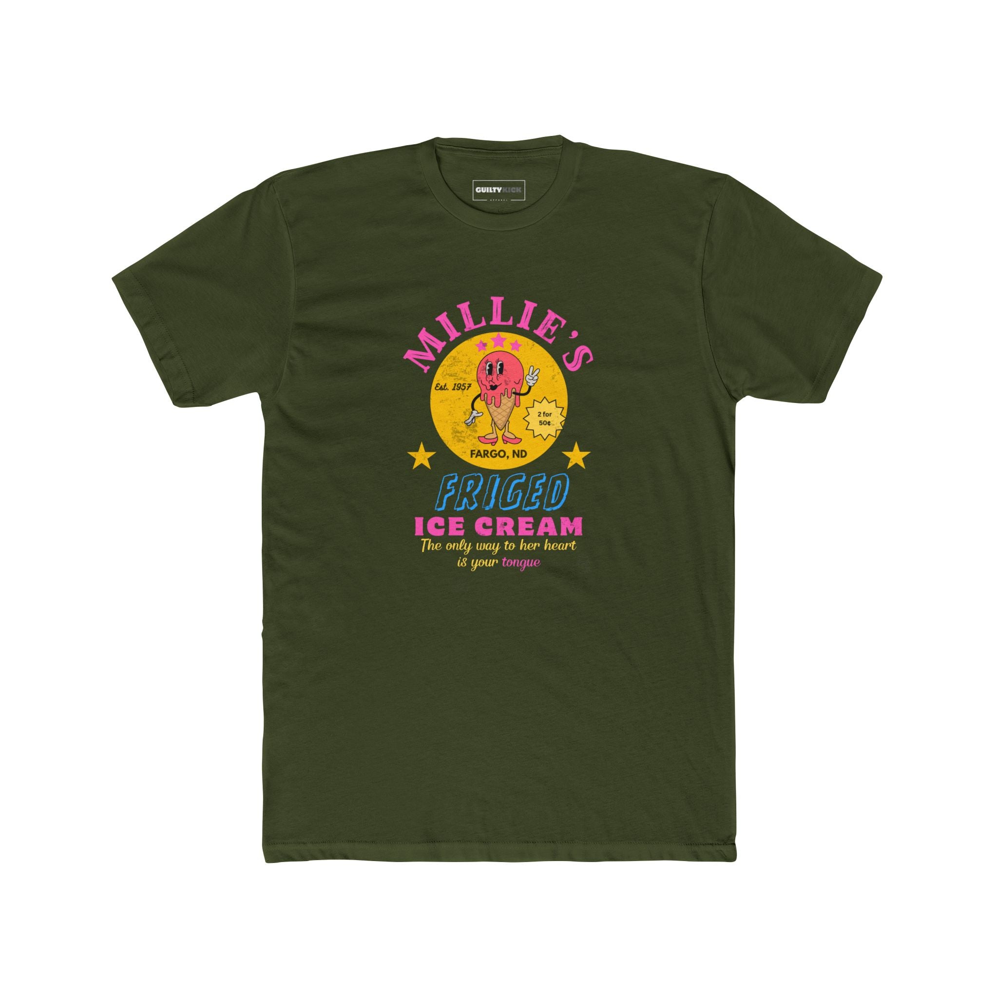 Vintage Millie's Frigid Ice Cream Unisex Tee