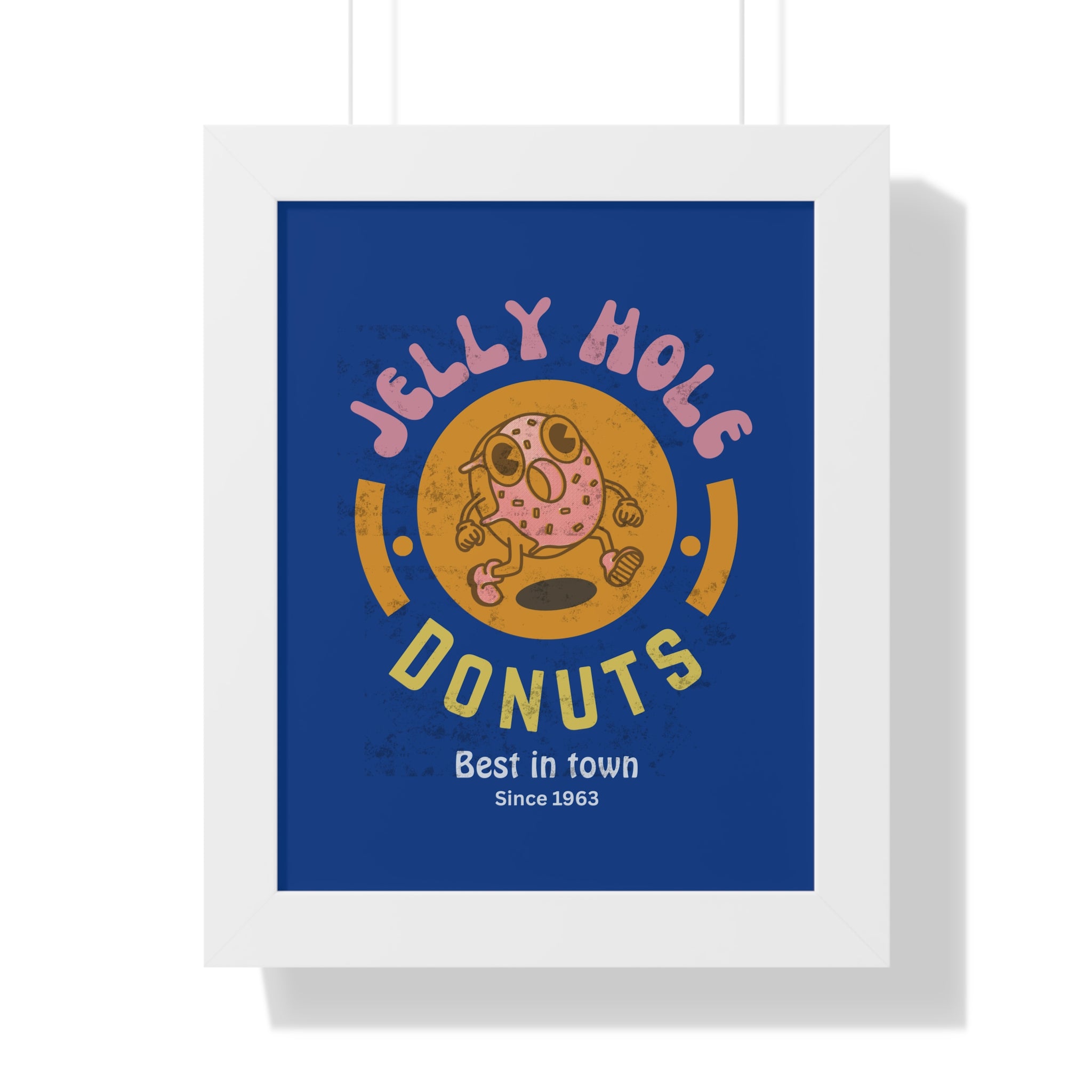 Vertical Poster, Jelly Hole Donuts Kitchen Wall Art