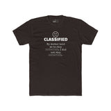 Classified Redacted Doctor Advice Tee Absurdist Overthinker Zipper Smile Graphic T-Shirt