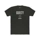 Guilty Shhh Zipper Face T-Shirt Funny Anti Social Satire Graphic Tee