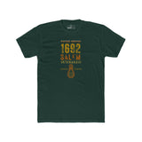 Salem 1692 Vintage Puritan Sunbaked T-Shirt | Sarcastic Witch Trials Parody Graphic Tee, Funny Dark Humor Noose Halloween Shirt
