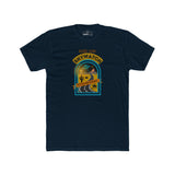 Desert Sands Skywatch Bunker Motel T-Shirt | Vintage Retro UFO Parody Graphic Tee, Funny Sci-Fi Horror Halloween Route 375 Shirt