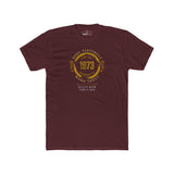 Vintage 1973 "Born Yesterday" Distressed Graphic Tee | Guilty Kick Sunbaked Retro Humor Shirt