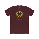 Don't Say A Word I'm A Little Stoned Right Now T-Shirt Funny Sarcastic Weed Humor Tee
