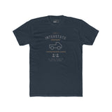 Gary's Interstate Freight Distressed Parody Tee Funny Sunbaked Retro Trucker T-Shirt