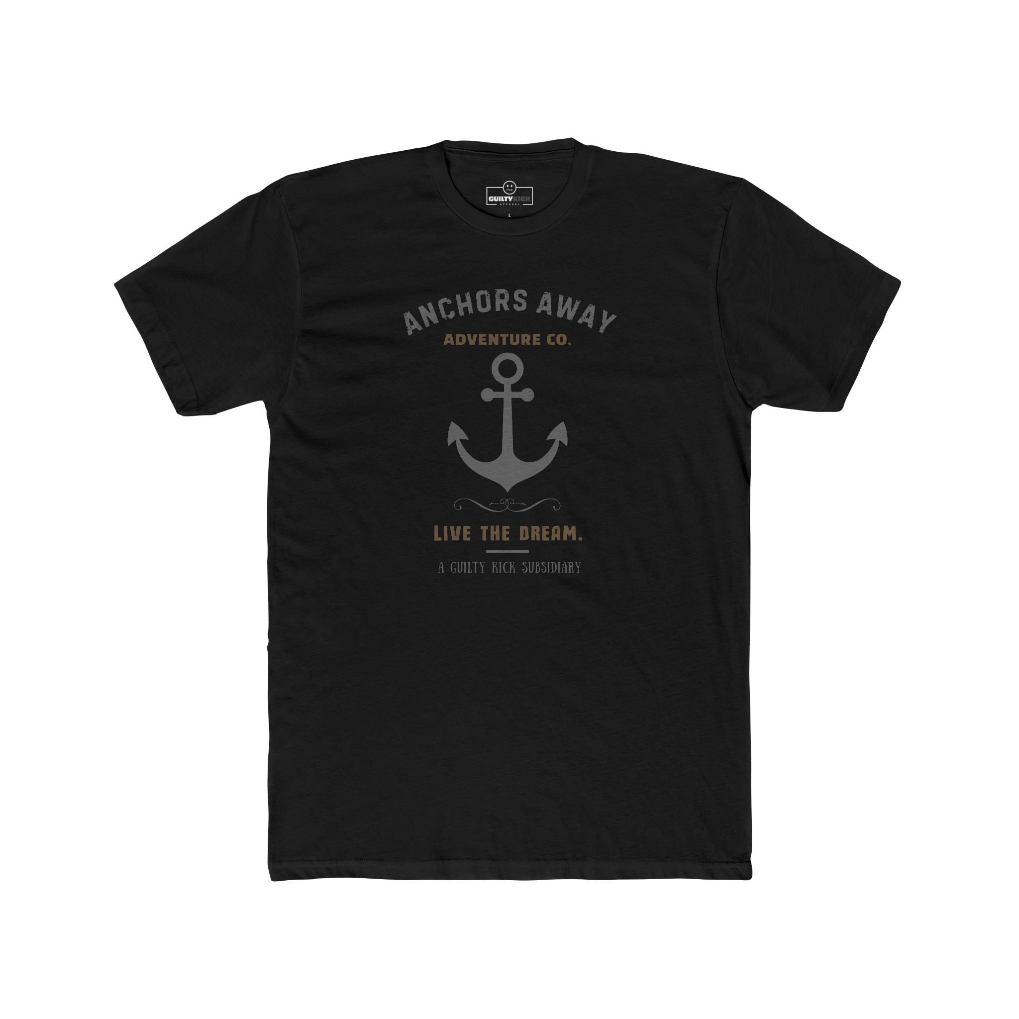 Anchors Away Adventure Co. "Live the Dream" Vintage T-Shirt, The Brand New Vintage Sunbaked Collection