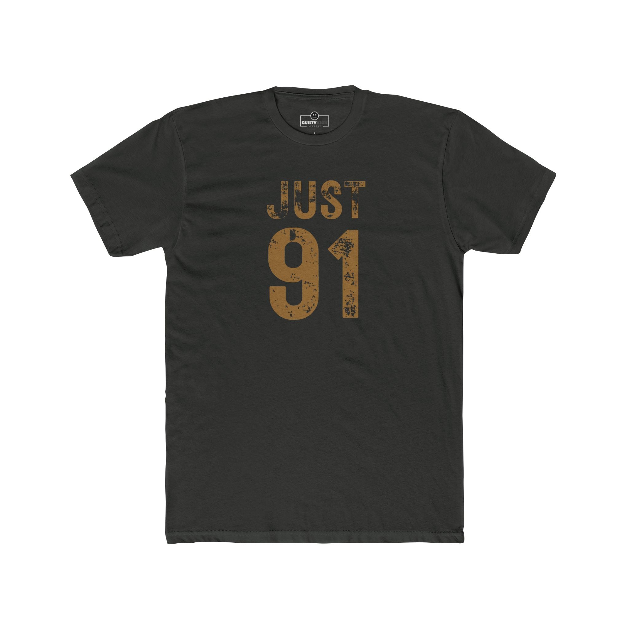 Just 91 Vintage Graphic T-Shirt Funny 1991 Birth Year Retro Tee