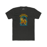 Desert Sands Skywatch Bunker Motel T-Shirt | Vintage Retro UFO Parody Graphic Tee, Funny Sci-Fi Horror Halloween Route 375 Shirt