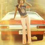 70s Groovy Times Vintage Style T-Shirt, Retro Peace Sign, Flower Power Graphic Tee - Guilty Kick Apparel