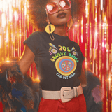 70s Groovy Times Vintage Style T-Shirt, Retro Peace Sign, Flower Power Graphic Tee - Guilty Kick Apparel