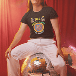 70s Groovy Times Vintage Style T-Shirt, Retro Peace Sign, Flower Power Graphic Tee - Guilty Kick Apparel