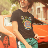 70s Groovy Times Vintage Style T-Shirt, Retro Peace Sign, Flower Power Graphic Tee - Guilty Kick Apparel