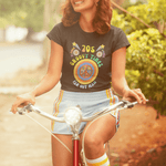 70s Groovy Times Vintage Style T-Shirt, Retro Peace Sign, Flower Power Graphic Tee - Guilty Kick Apparel