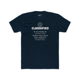 Classified Redacted Questions Tee Absurdist Overthinker Zipper Smile Graphic T-Shirt