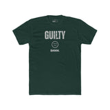 Guilty Shhh Zipper Face T-Shirt Funny Anti Social Satire Graphic Tee