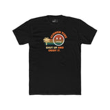 Summer Time Shut Up And Enjoy It T-Shirt Retro 70s Sunset Funny Sarcastic Beach Tee
