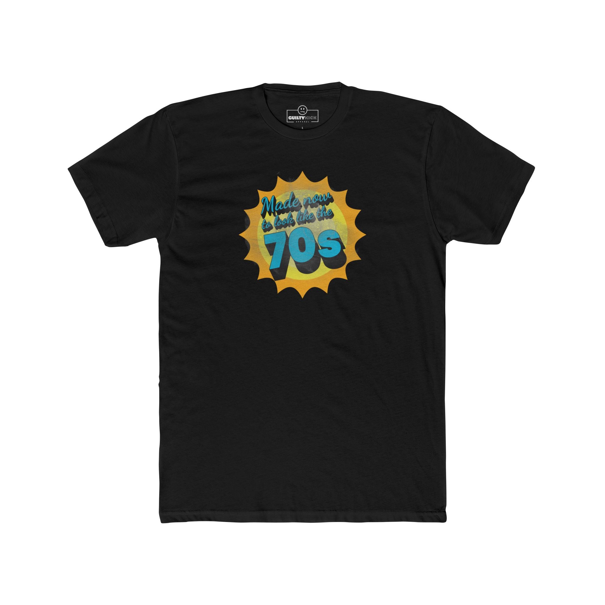 Made Now To Look Like The 70s Vintage T-Shirt | Sunbaked Retro Satirical Graphic Tee