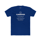Classified Redacted Questions Tee Absurdist Overthinker Zipper Smile Graphic T-Shirt