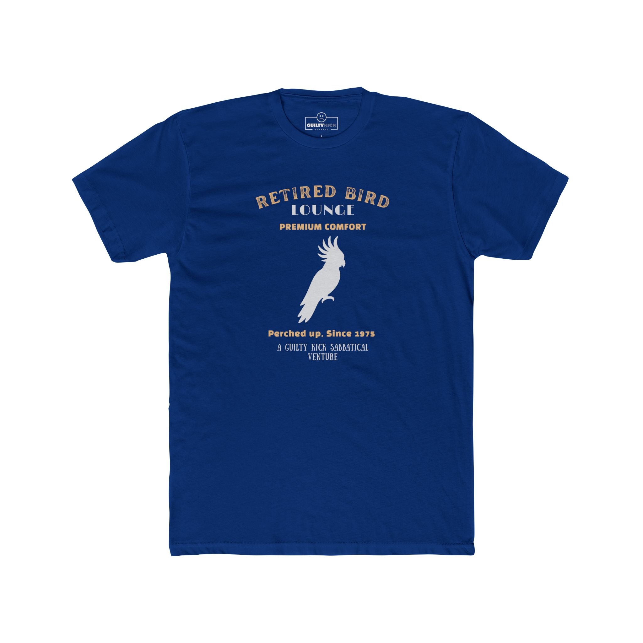 Retired Bird Lounge "Perched Up" Vintage Graphic T-Shirt, The Brand New Vintage Sunbaked Collection