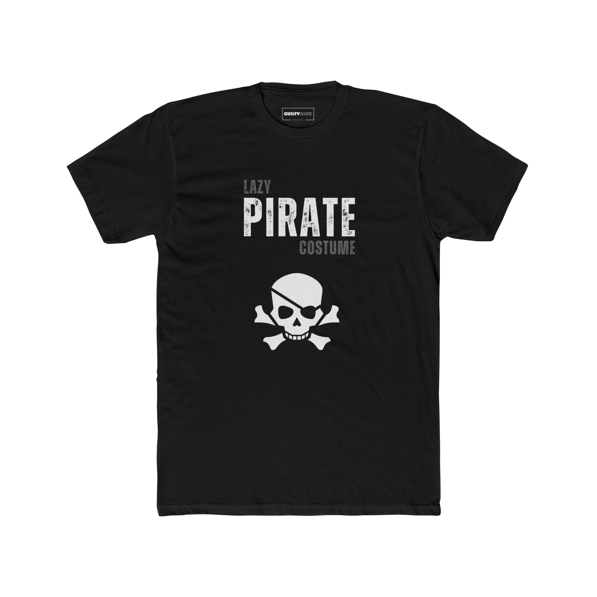 Pirate Tee - Lazy Pirate Halloween Costume Unisex