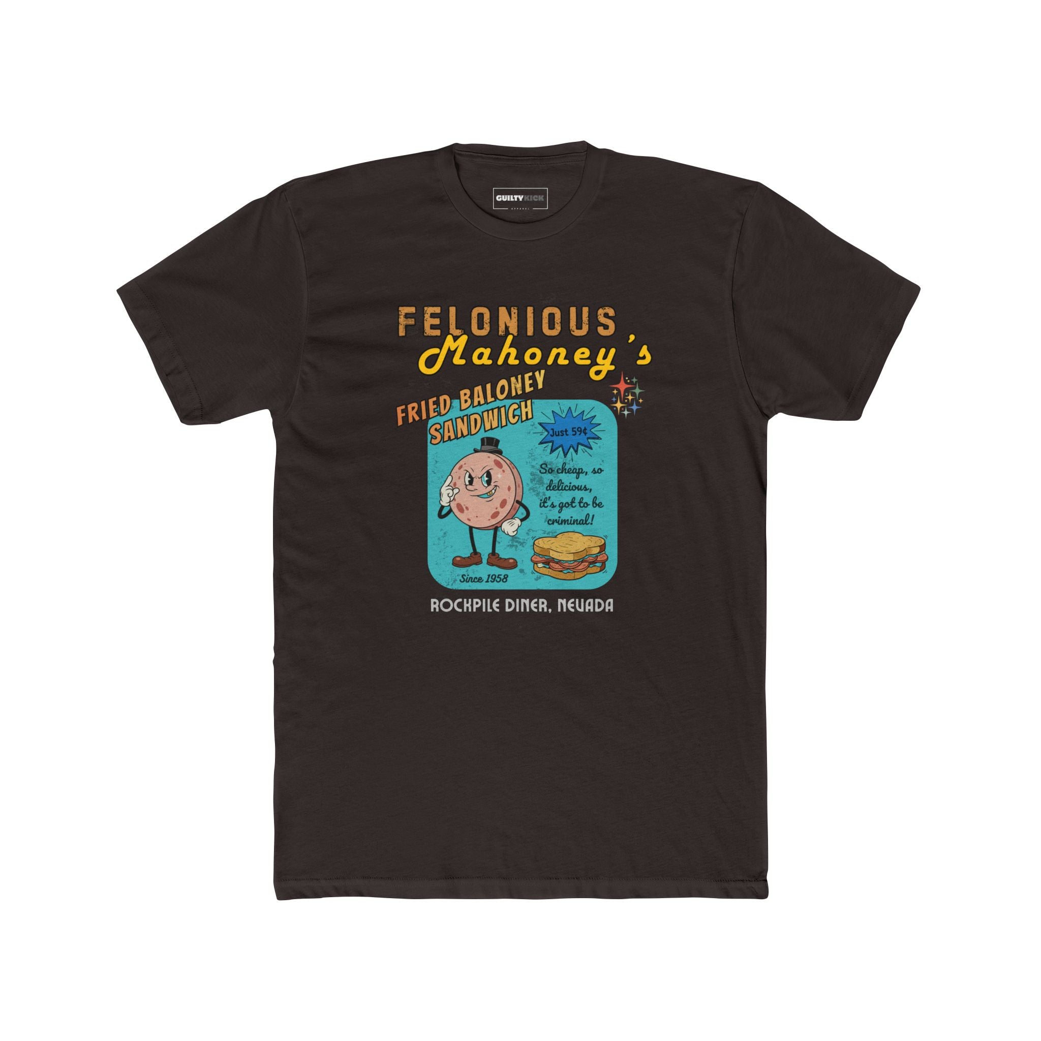 Felonious Mahoney's Atomic-Age Baloney Tee