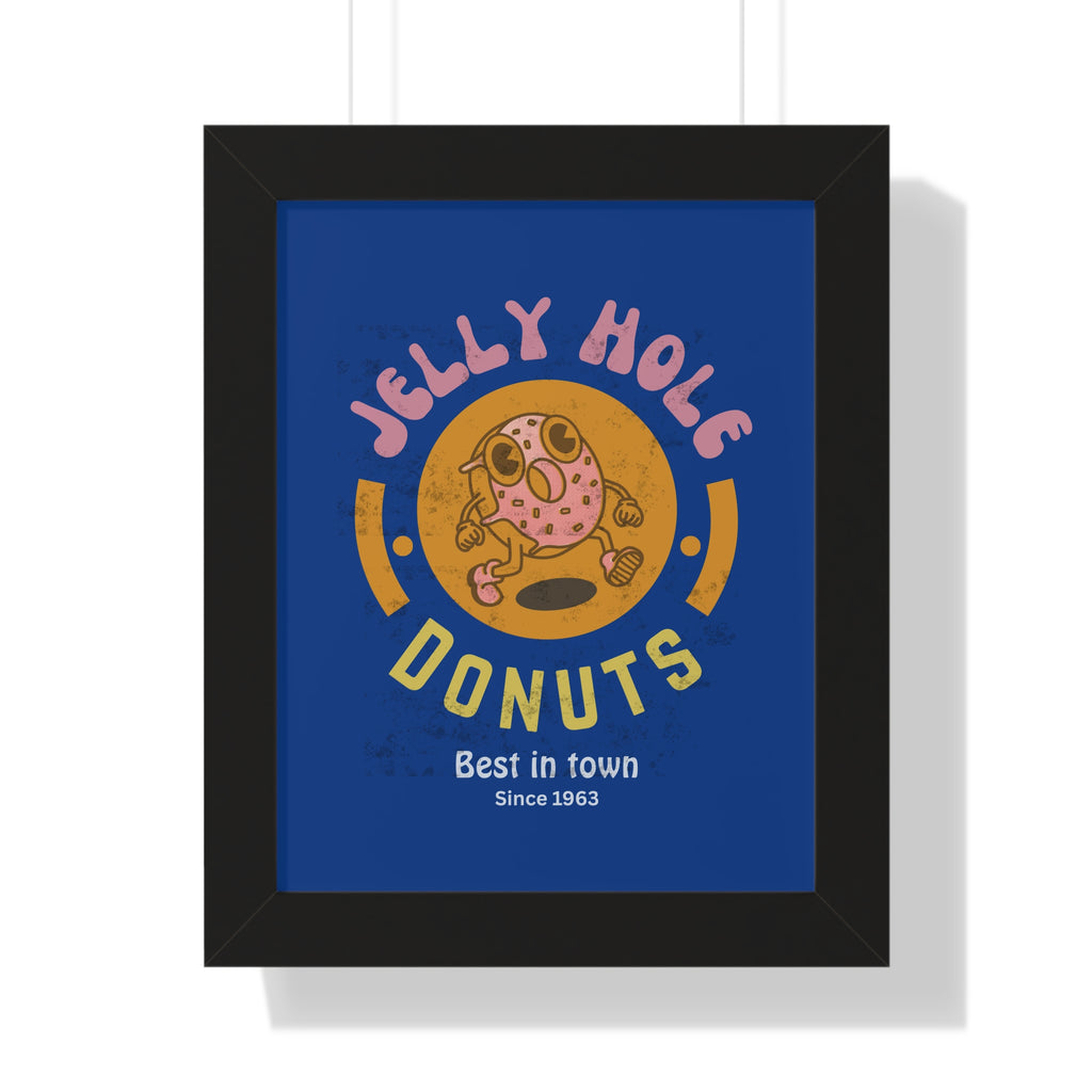Vertical Poster, Jelly Hole Donuts Kitchen Wall Art