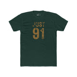 Just 91 Vintage Graphic T-Shirt Funny 1991 Birth Year Retro Tee