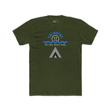 Swimming in the Deep End Tee  Absurdist Introvert Zipper Smile Graphic T-Shirt