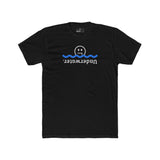 Underwater Inverted Text Graphic Tee Absurdist Introvert Zipper Smile T-Shirt