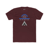 Swimming in the Deep End Tee  Absurdist Introvert Zipper Smile Graphic T-Shirt