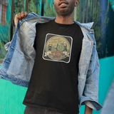 A Gamble In Every Bite - Funny Gourmet Gas Station Sushi Retro Mascot T-Shirt - Guilty Kick Apparel
