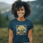 A Gamble In Every Bite - Funny Gourmet Gas Station Sushi Retro Mascot T-Shirt - Guilty Kick Apparel
