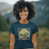 A Gamble In Every Bite - Funny Gourmet Gas Station Sushi Retro Mascot T-Shirt - Guilty Kick Apparel
