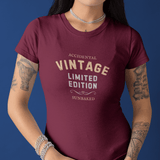Accidental Vintage Limited Edition Satirical T-Shirt Premium Sunbaked Distressed Graphic Tee - Guilty Kick Apparel