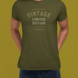 Accidental Vintage Limited Edition Satirical T-Shirt Premium Sunbaked Distressed Graphic Tee - Guilty Kick Apparel