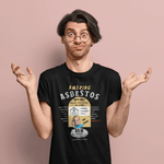 Amazing Asbestos Retro Parody T-Shirt: Mid - Century Satirical Dark Humor Tee - Guilty Kick Apparel