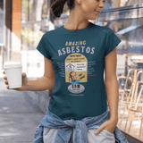 Amazing Asbestos Retro Parody T-Shirt: Mid - Century Satirical Dark Humor Tee - Guilty Kick Apparel