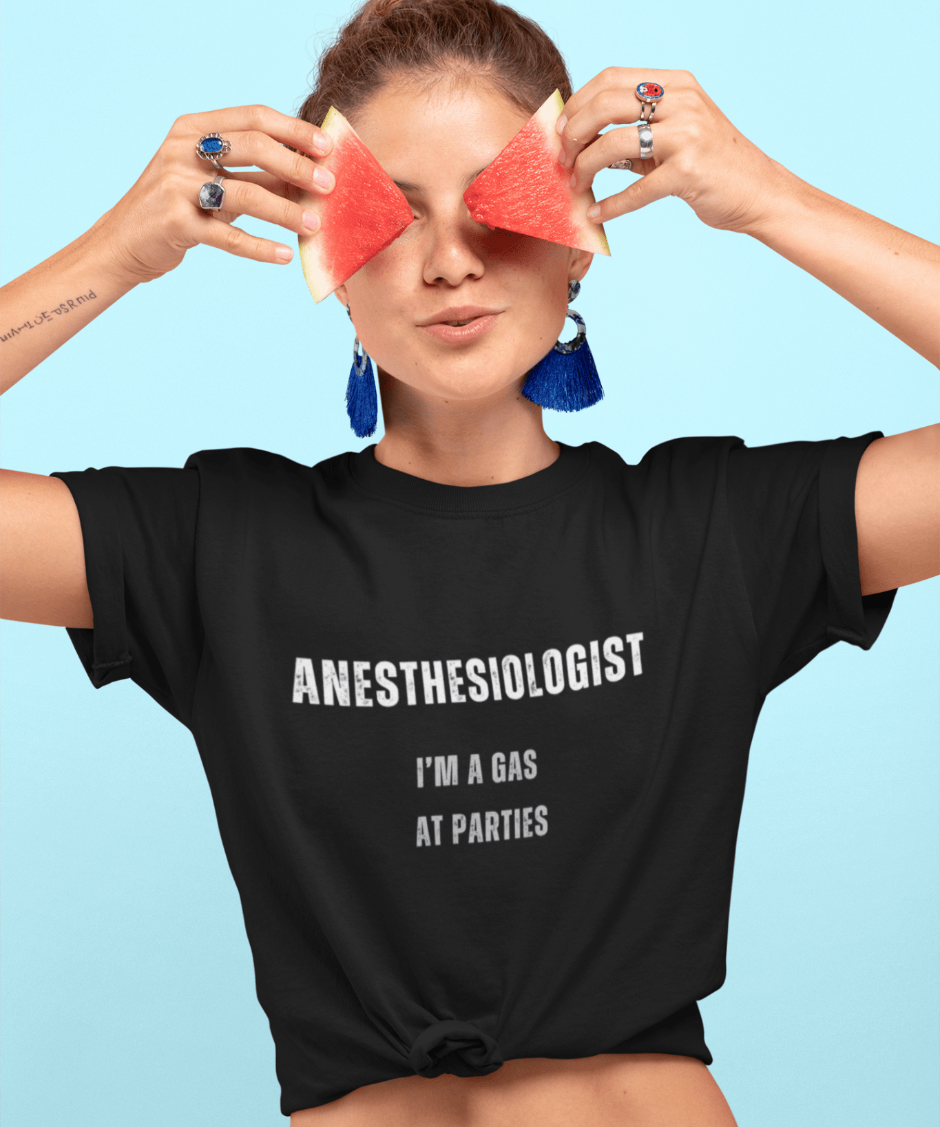 Anesthesia Pun Unisex Tee - Guilty Kick Apparel