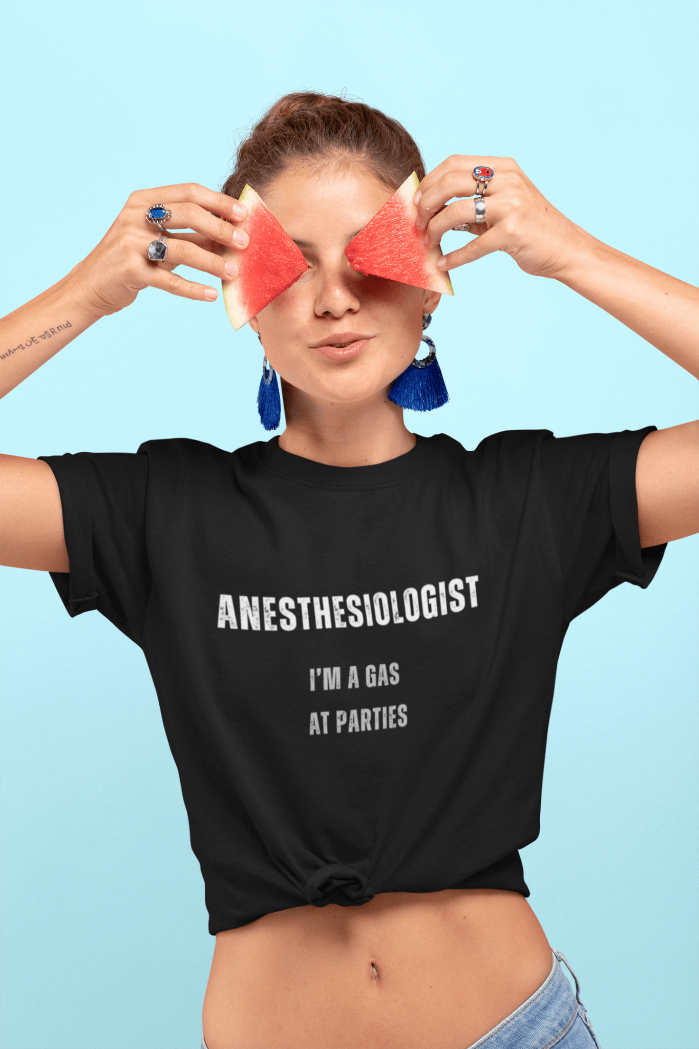Anesthesia Pun Unisex Tee - Guilty Kick Apparel