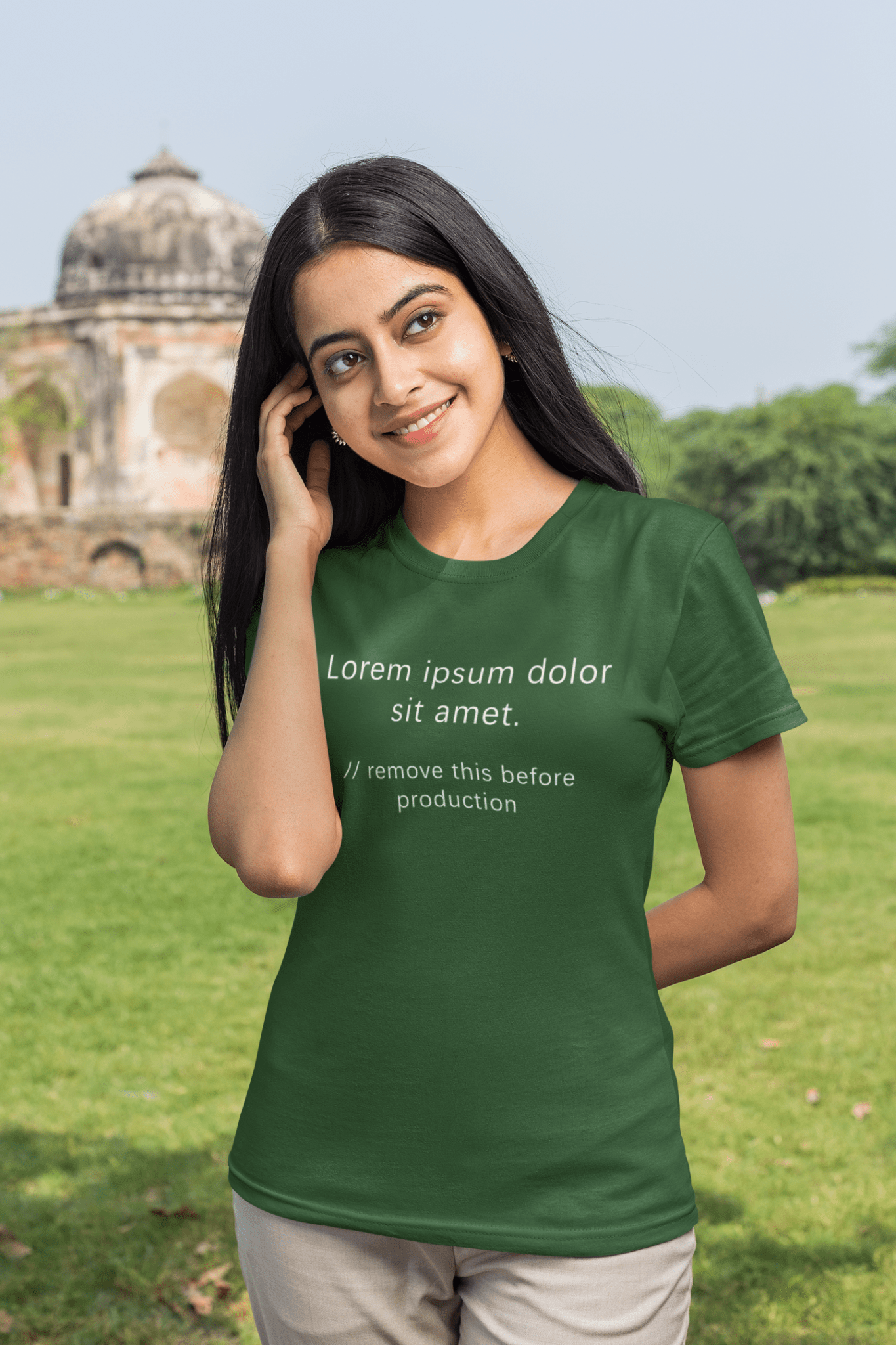 Anti - Design Lorem Ipsum Placeholder Text Graphic Tee - Guilty Kick Apparel