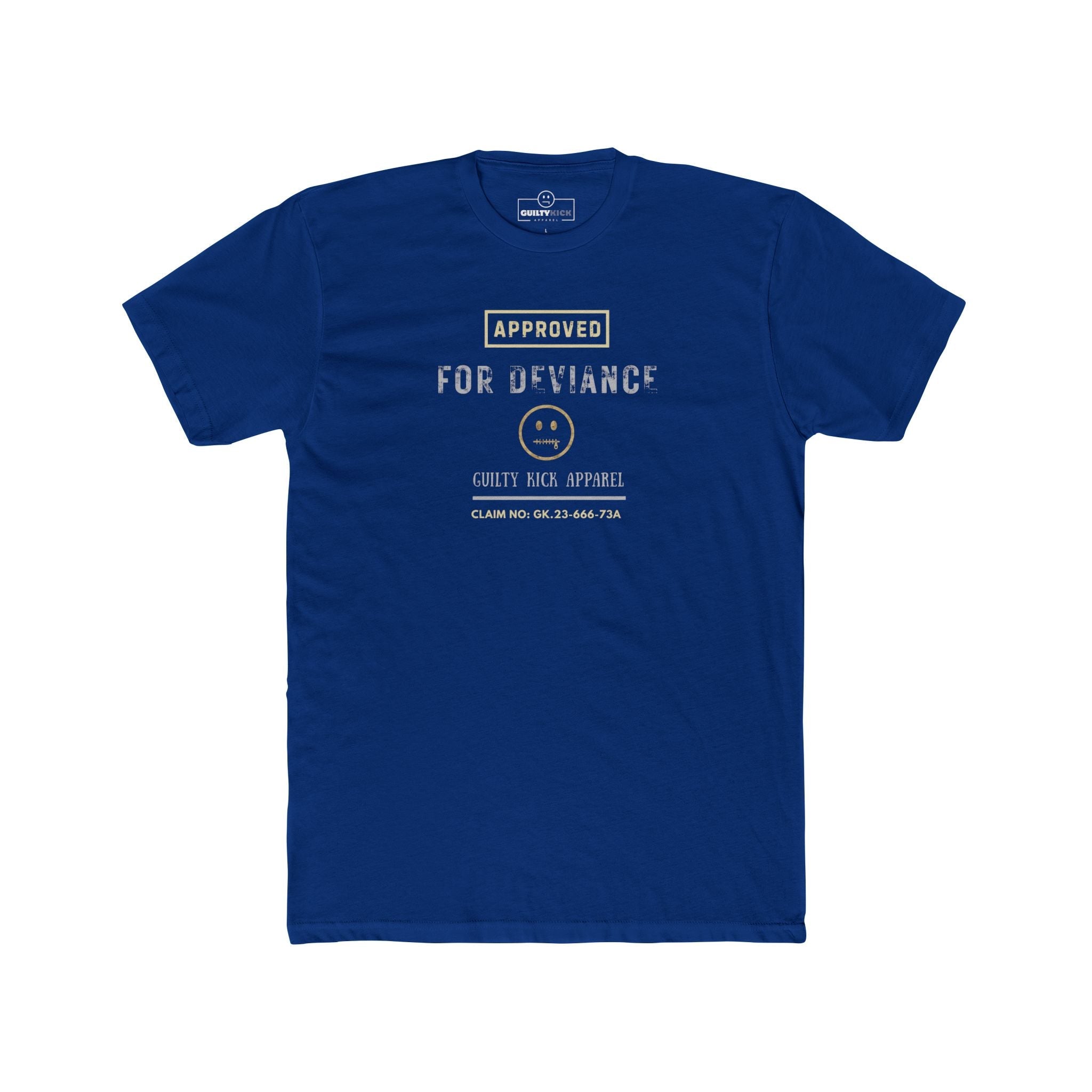 Approved for Deviance T-Shirt Funny Corporate Satire Graphic Tee - Guilty Kick Apparel