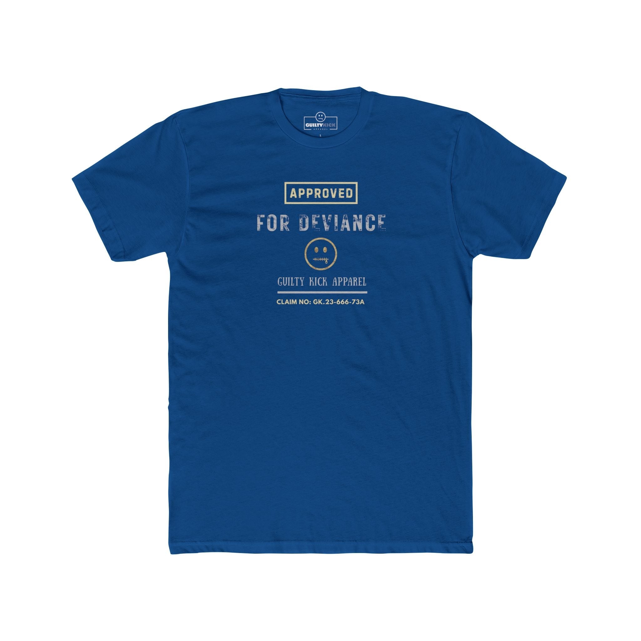 Approved for Deviance T-Shirt Funny Corporate Satire Graphic Tee - Guilty Kick Apparel