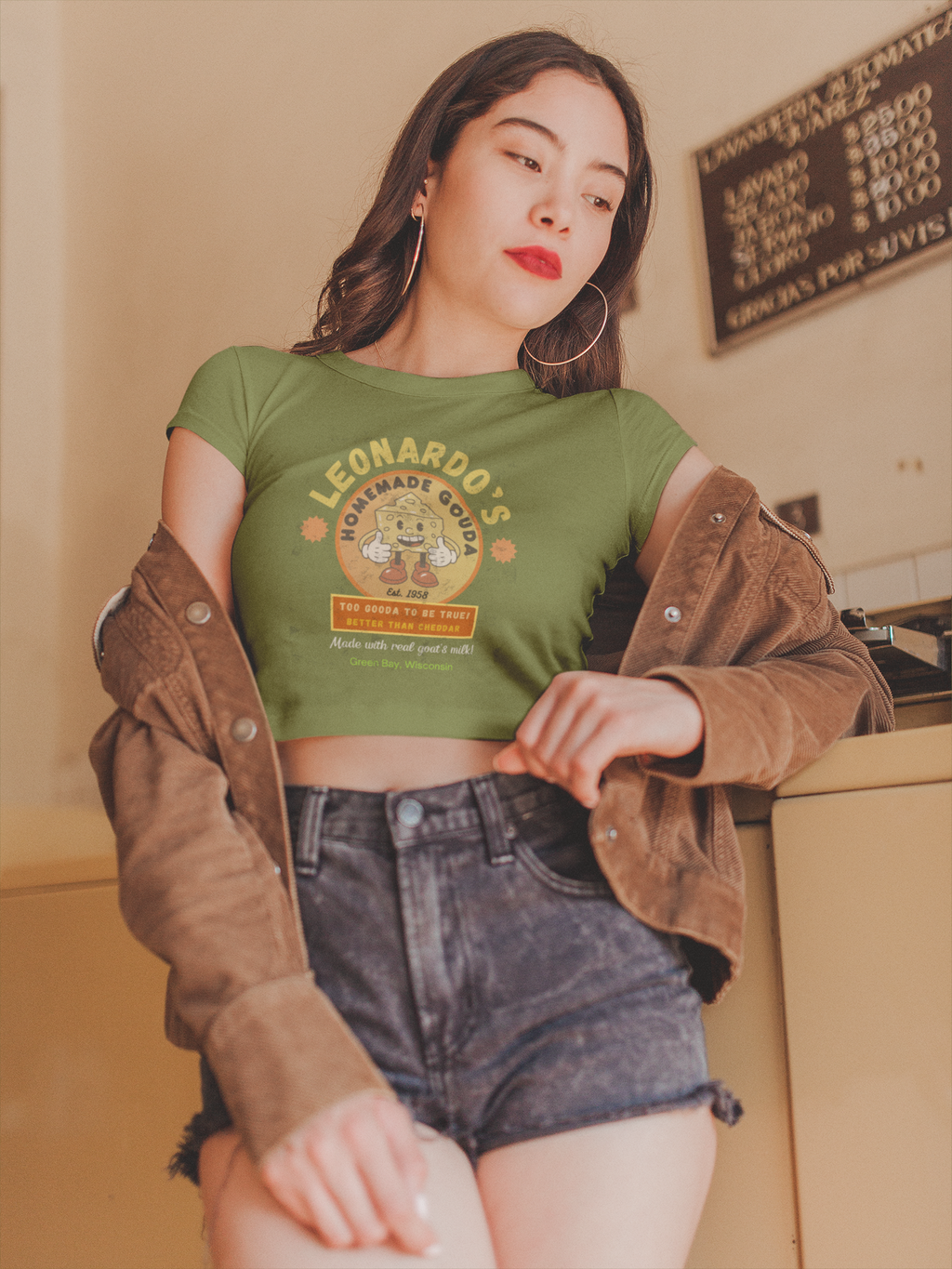 Vintage Homemade Gouda Cheese Company Graphic Tee